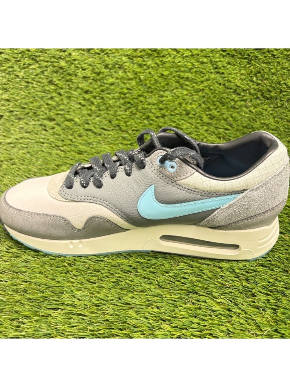 Nike Air Max 1 '86 PRM Mens Size 10.5 Gray Blue Athletic Running Shoes Sneakers - Picture 2 of 10